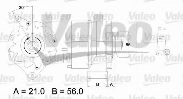 VALEO 436157 Alternator
